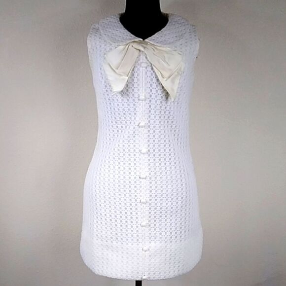 Vintage Dresses & Skirts - Vintage 50s 60s Handmade Women Dress Size Appropriate S